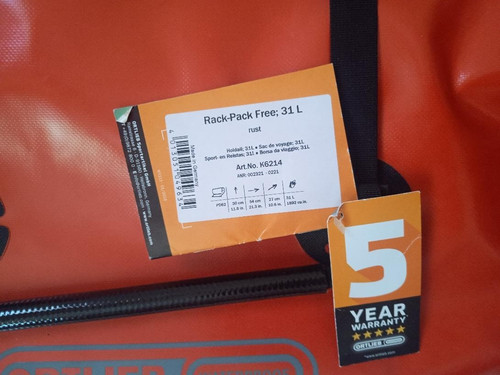 Ortlieb travel bag rack - bag, pack
