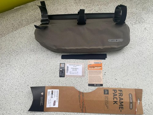 Ortlieb frame pack - frame, bike