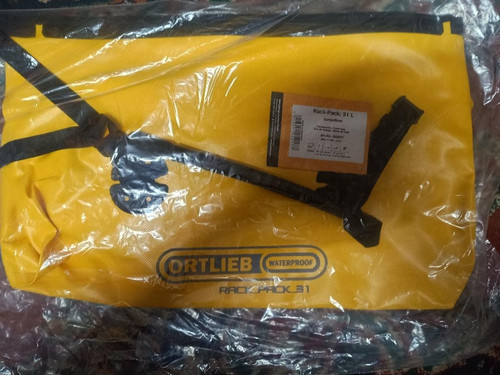 Ortlieb travel bag rack pack - travel,