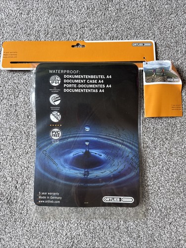 Ortlieb waterproof document - waterproof,