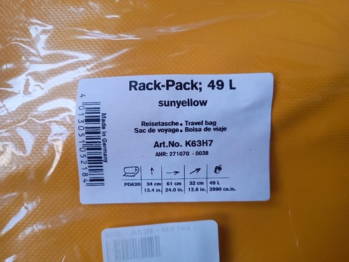 Travel bag ortlieb rack - bag, pack
