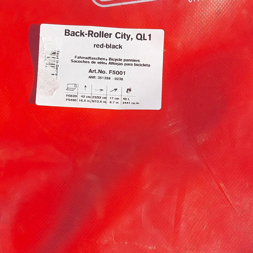 Ortlieb back roller - back-roller, ql1